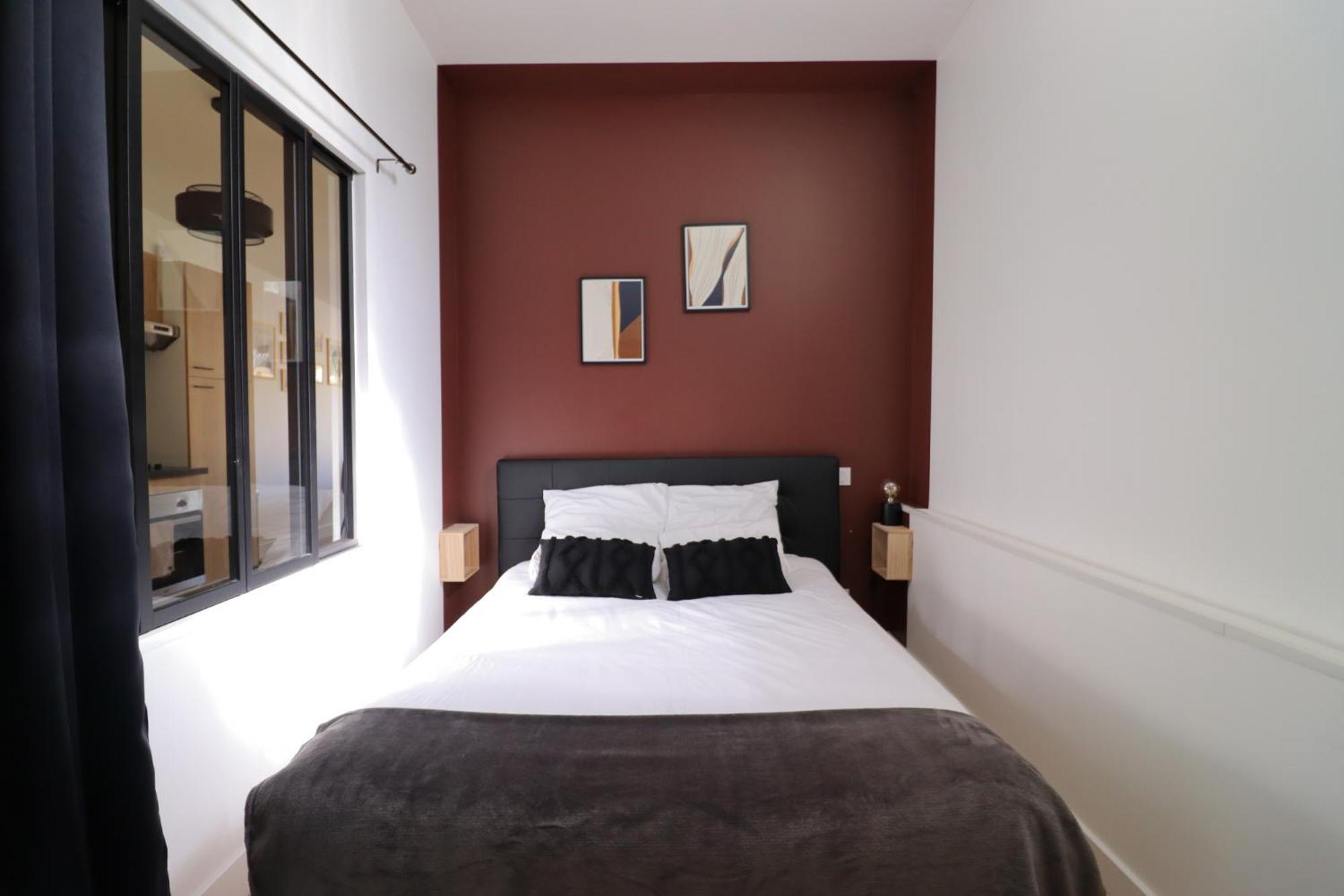 Le Patio - Spacieux T3 Avec Climatisation Et Jardin Privatif 贝尔热拉克 客房 照片