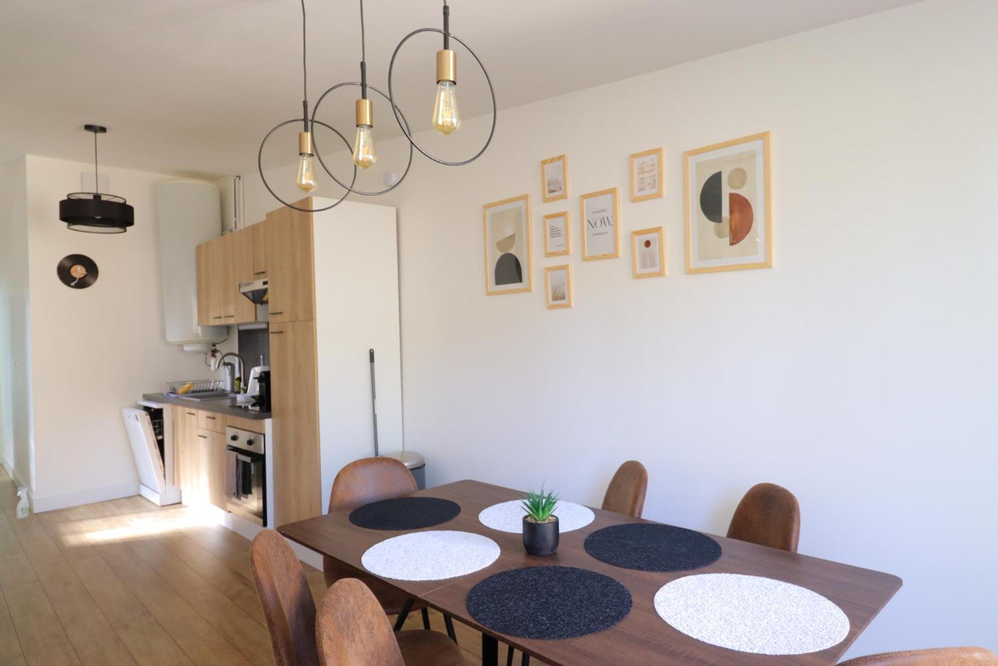Le Patio - Spacieux T3 Avec Climatisation Et Jardin Privatif 贝尔热拉克 客房 照片