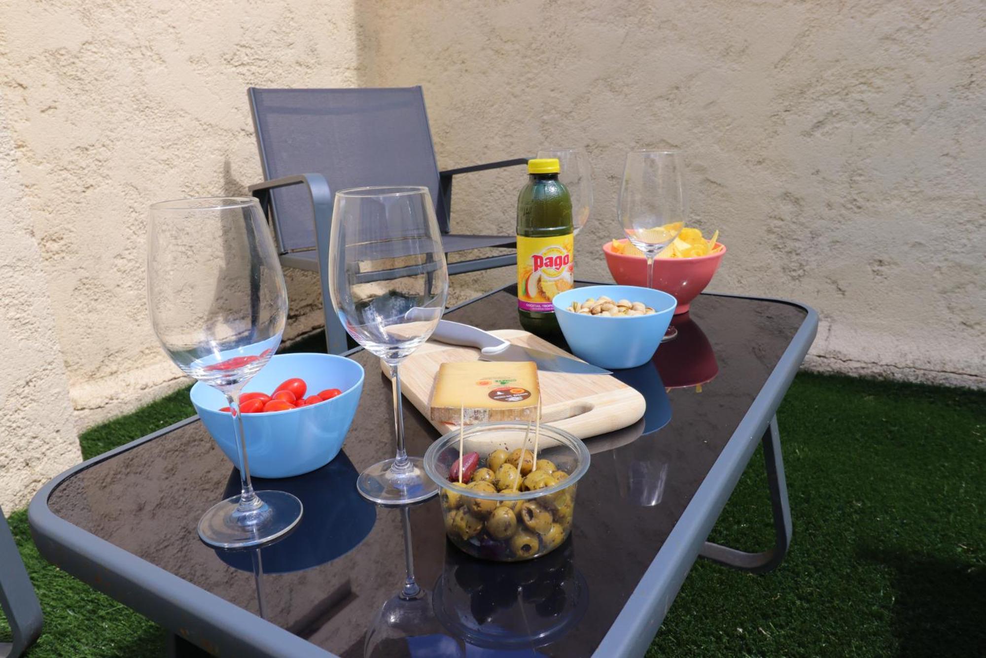 Le Patio - Spacieux T3 Avec Climatisation Et Jardin Privatif 贝尔热拉克 客房 照片