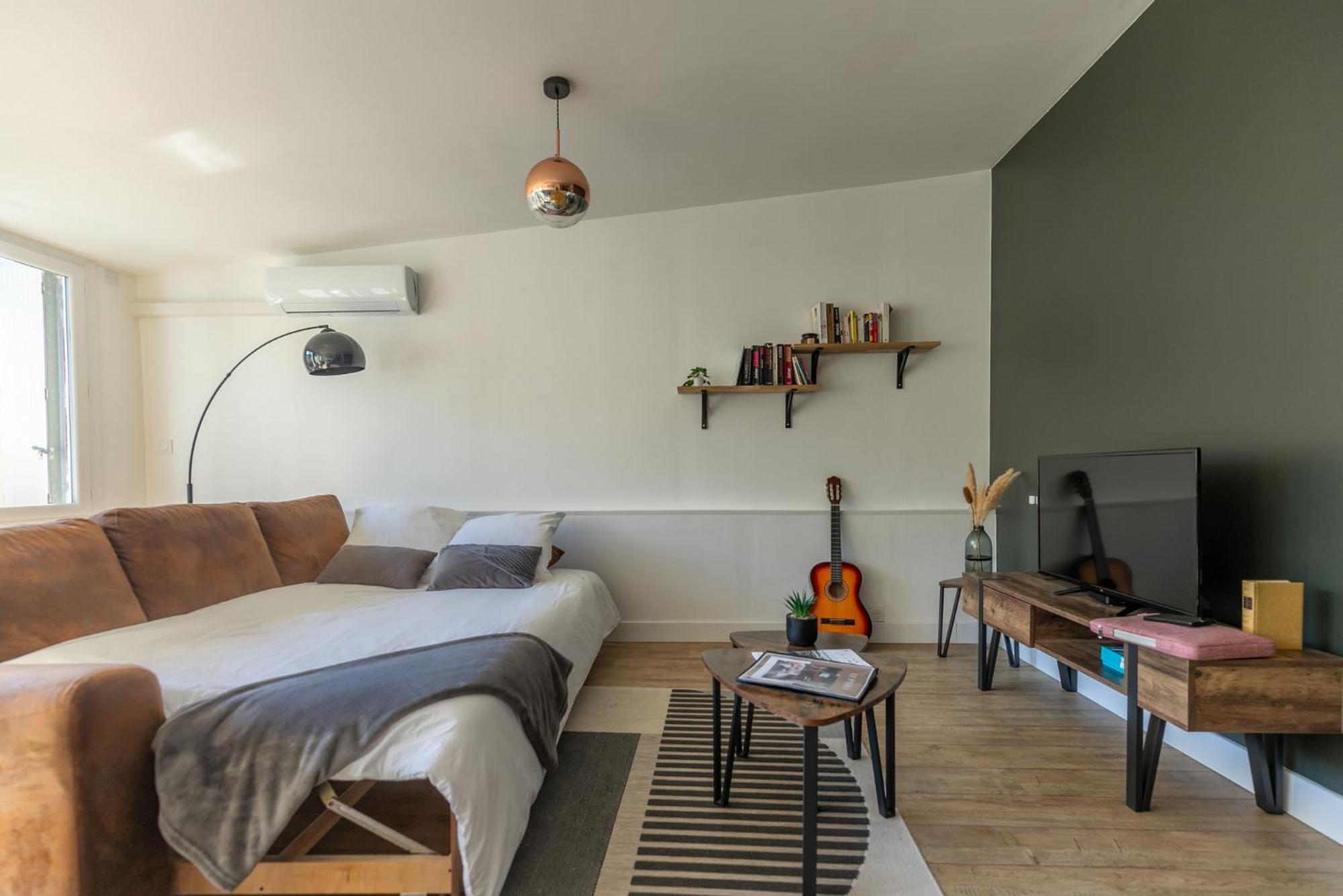 Le Patio - Spacieux T3 Avec Climatisation Et Jardin Privatif 贝尔热拉克 外观 照片