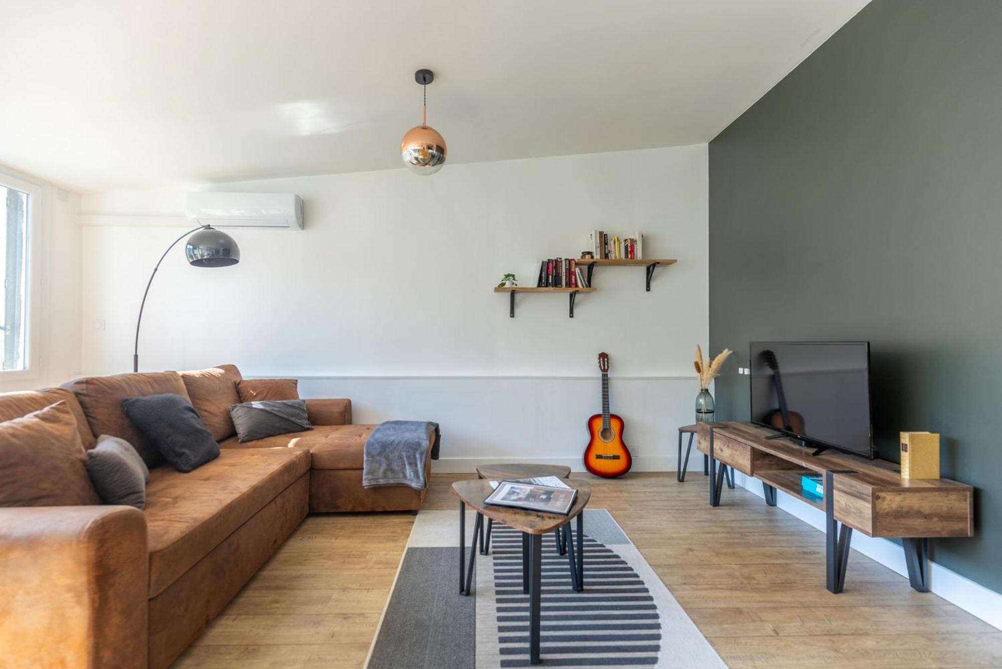 Le Patio - Spacieux T3 Avec Climatisation Et Jardin Privatif 贝尔热拉克 外观 照片